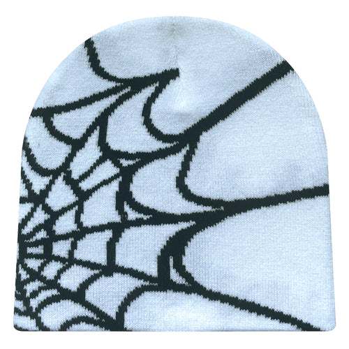 New model Winter Knitted Hat Four Seasons Men's and Women's Universal Y2K Knit Hat Spider Web Riding Outdoor Sports Fashion Hat
