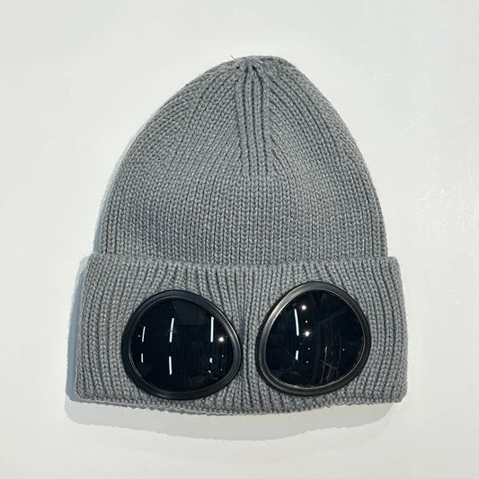 Warm Ski Mask Hats Caps Women Men Winter Windproof Glasses Knitted Beanie Outdoor Ear Protection Sports Cold Caps Garros