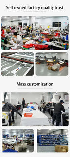 Factory production line for mass customization of digital fashion prints on apparel.