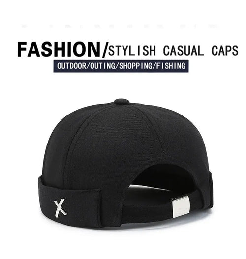 Spring New Guppi Hat, Korean Version Street Hat, Personality, Beanie, Round Hat, Sailor, Landlord Hat, Men's And Women's Niche