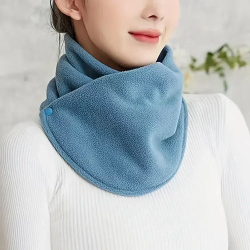 Winter Scarf for Women Warm Fluffy Neck Warmer Stylish Ins Fashion High Value Neck Wrap Student Cute Versatile Scarf