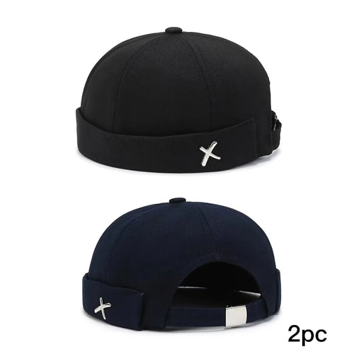 Spring New Guppi Hat, Korean Version Street Hat, Personality, Beanie, Round Hat, Sailor, Landlord Hat, Men's And Women's Niche