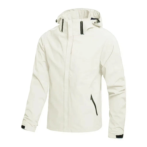 Men's Outdoor Waterproof Raincoat Lightweight Cycling Coat with Hood Streetwear Hiking Windproof Jacket Climbing Outdoor Jackets