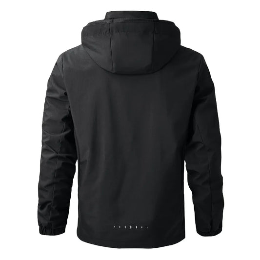 Men's Outdoor Waterproof Raincoat Lightweight Cycling Coat with Hood Streetwear Hiking Windproof Jacket Climbing Outdoor Jackets