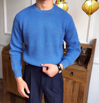 Men's Mid-Neck Knit Pullover
