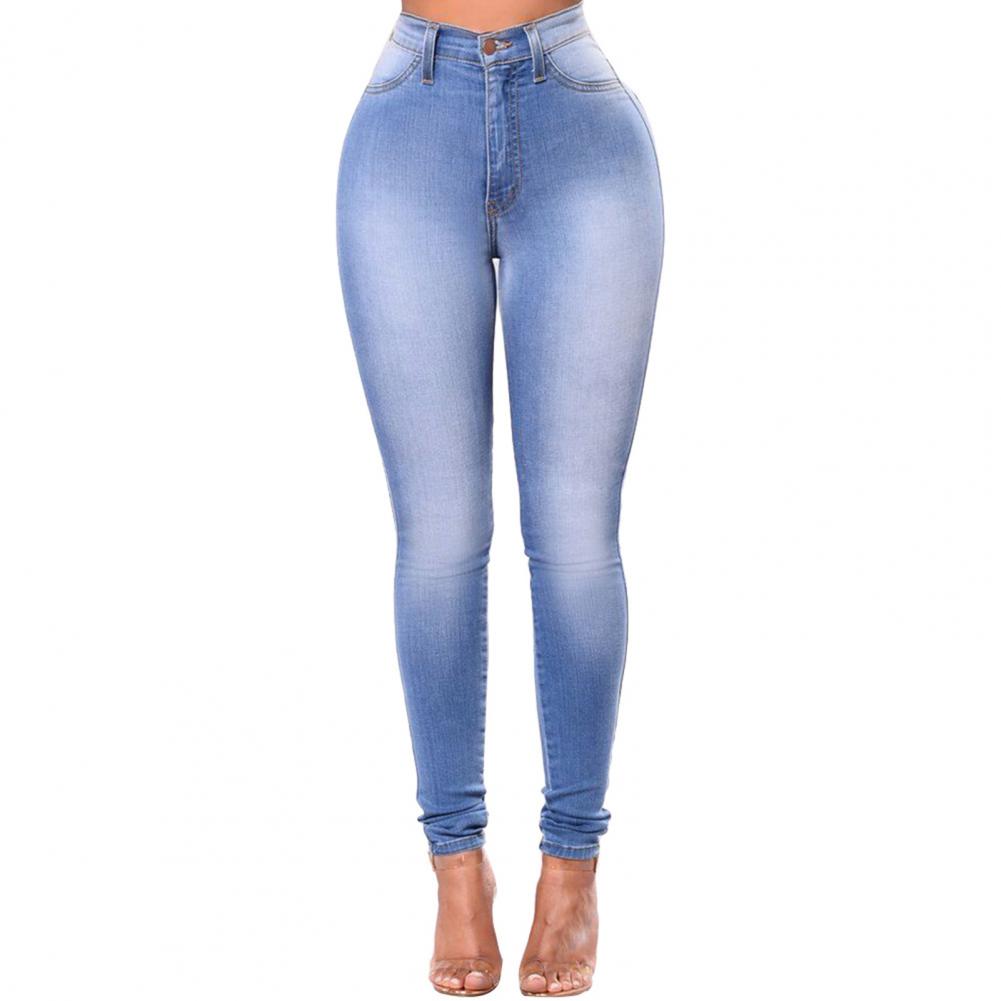 Chic High-Waist Urban Jeans