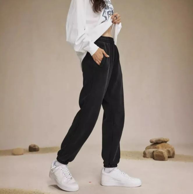 High Street Distressed Retro Sweatpants