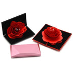 Ancient Energy 3D Love Box with heart-shaped rose and rotating ring compartment, ideal for Valentine’s Day gift.