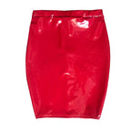 Glossy, tight-fitting European and American slim women's stretch skirt by Ancient Energy, showcasing a sleek, form-fitting design.