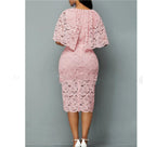 Ancient Energy African lace maxi dress for women, plus size dashiki Ankara wedding outfit, featuring intricate lace and vibrant pattern.