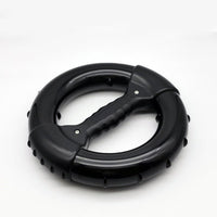 Portable ring muscle gym trainer by Ancient Energy for home fitness, featuring adjustable rings for strength training exercises.