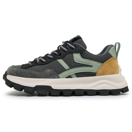 Ancient Energy casual dad shoes with Converse-style sneakers design for teenage boys, featuring white and black color options.