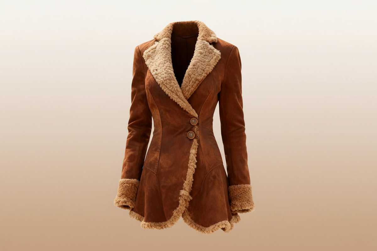 Women’s Thick Fleece Fur Lined Winter Coat