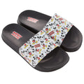 Mickey & Minnie Classic Slide Sandals - Black White
