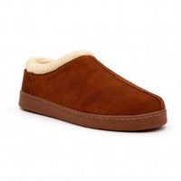 Men's Bread Ashton suede slippers featuring a soft, comfortable design with a closed toe and cozy interior.