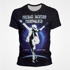 Michael Jackson 3D Street Style Men's Tee