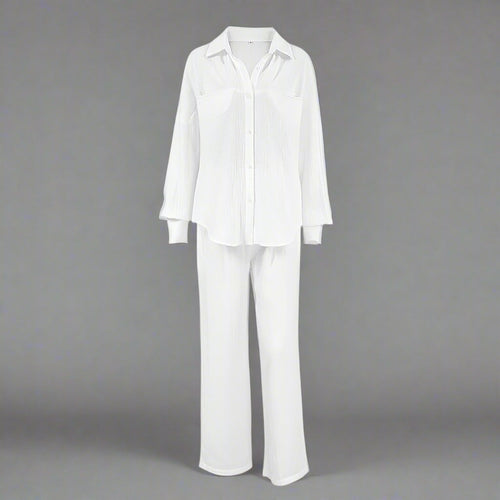 Women's Casual Solid Color Lounge Set