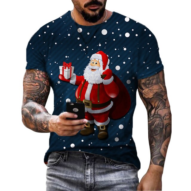Festive Fun Men's Christmas Tee
