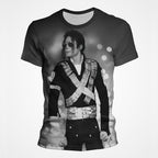 Michael Jackson 3D Street Style Men's Tee