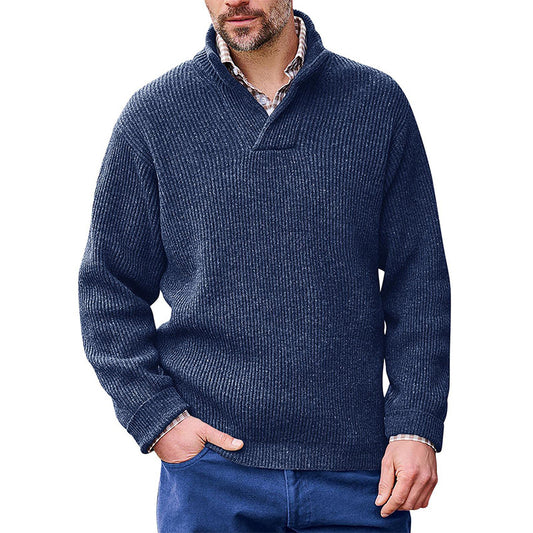 Men's High Neck Classic Sweater