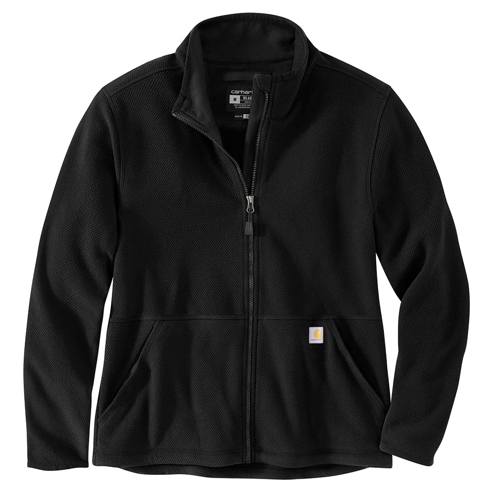 Carhartt Women's Soft Fleece Full-Zip Jacket Black