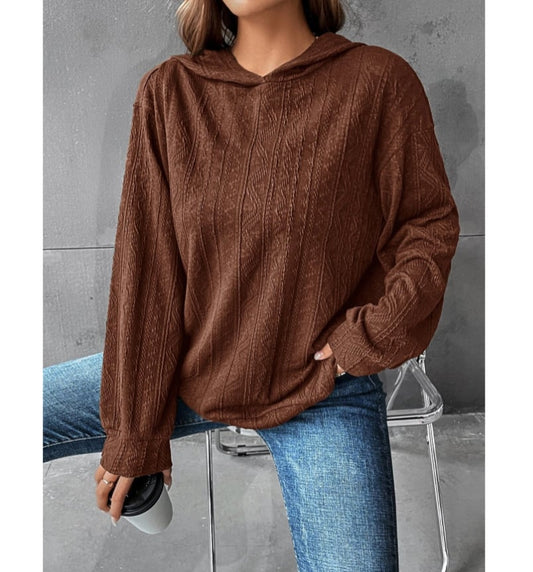 Autumn Casual Solid Hoodie for Women