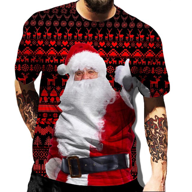 Festive Fun Men's Christmas Tee