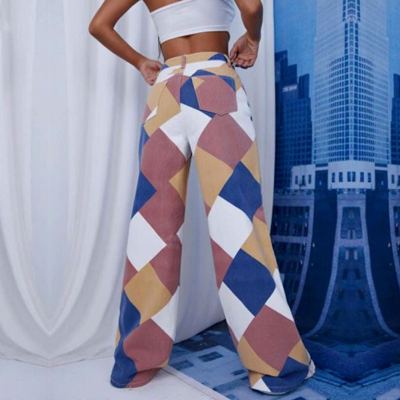 Chic Loose Fit Fashion Jeans