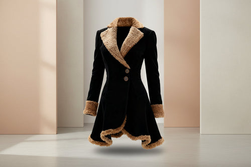 Women’s Thick Fleece Fur Lined Winter Coat