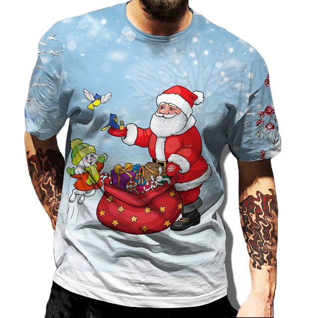 Festive Fun Men's Christmas Tee