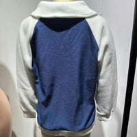 Women's Denim Patchwork Zip-Up Jacket