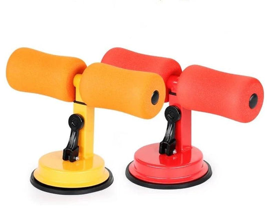Mandotos Sit Up Bar Trainer with padded grips for abdominal exercises and core strengthening.