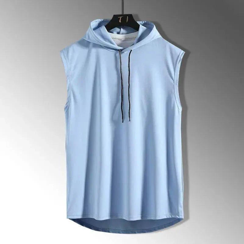 Mandotos 2026 Brand men's hip hop tank top featuring a sleeveless design and bold streetwear style.