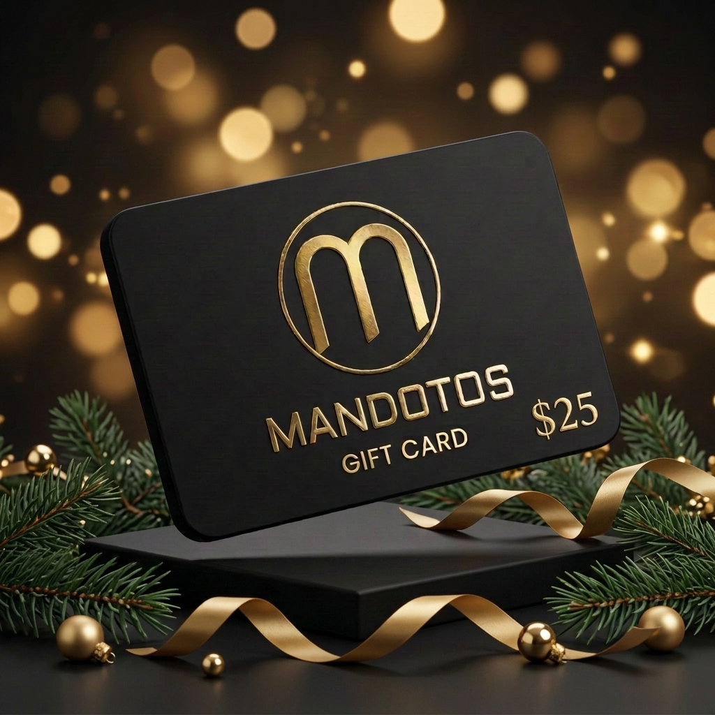 Mandotos $25 holiday gift card