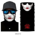 Mandotos 3D Charm Protective Mask with colorful design and adjustable straps for comfortable face coverage.