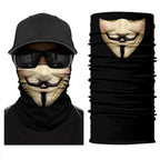 Mandotos 3D Charm Protective Mask with colorful charm design, adjustable ear loops, and breathable fabric for comfortable wear.