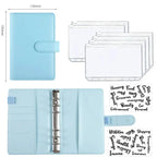 A6 Deluxe Leather Finance Organizer by MANDOTOS with multiple card slots, cash pockets, and a sleek, professional design.