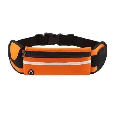 Mandotos Active Essentials waist bag with adjustable strap and multiple compartments for convenient storage during workouts.
