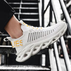 Mandotos men's advanced cushioning running shoes with supportive design for enhanced performance and comfort during runs.