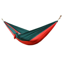 MANDOTOS Adventure Hammock Pack with lightweight hammock, straps, and accessories for outdoor camping and relaxing.
