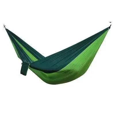 MANDOTOS Adventure Hammock Pack with lightweight hammock, straps, and accessories for outdoor camping and relaxation.