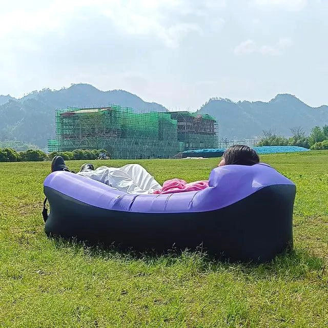 Mandotos AirLounge Elite sofa bed with plush cushions, modern design, and versatile functionality for stylish living spaces.