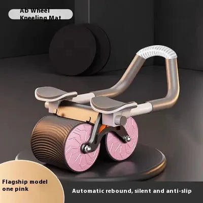 Mandotos Automatic Rebound Abdominal Wheel for core workouts, featuring a sturdy design and ergonomic handles for effective exercise.