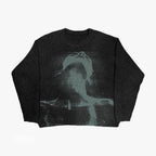 Mandotos women's autumn and winter sweater in cozy knit fabric, featuring a stylish design and long sleeves.
