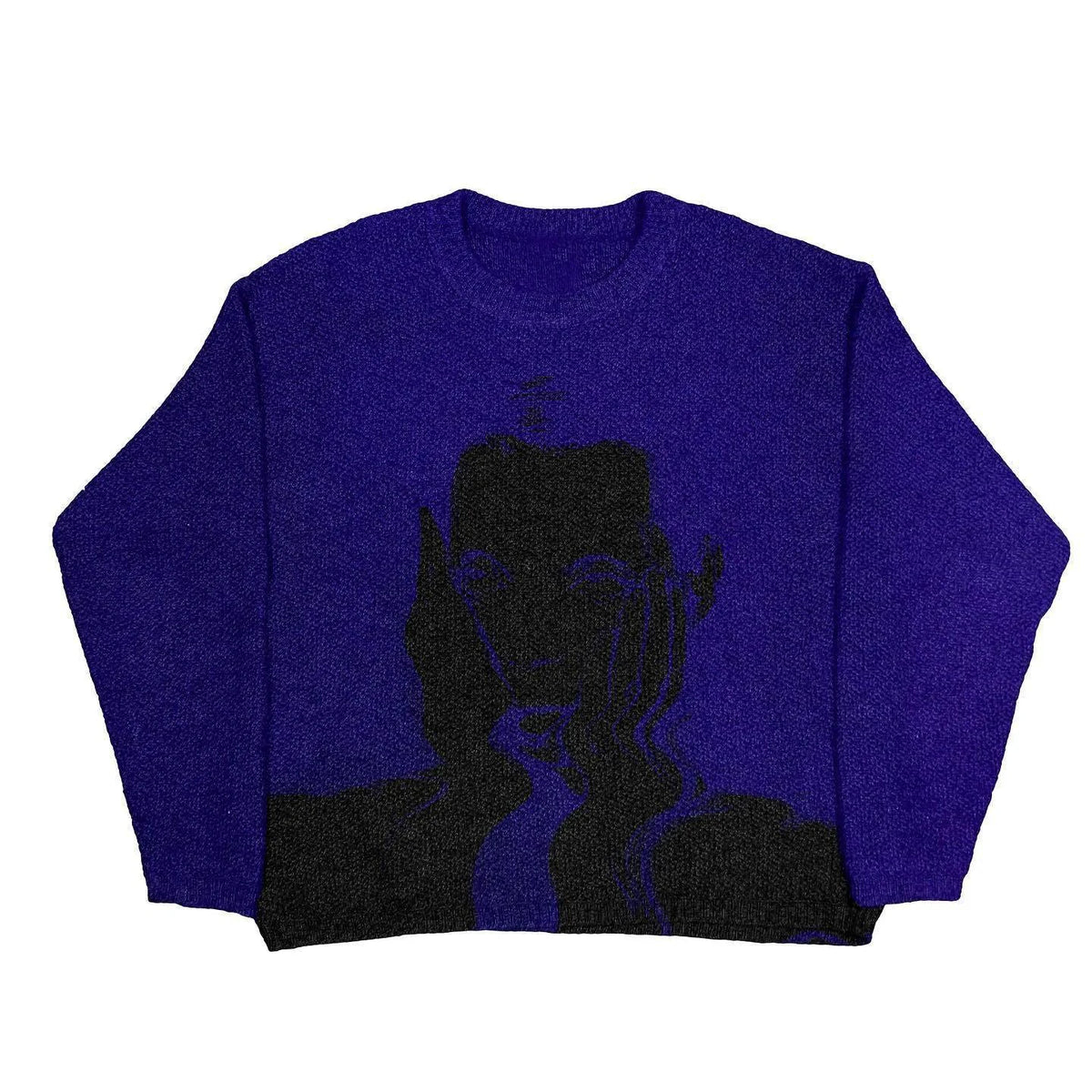 Mandotos women's autumn and winter sweater in cozy knit fabric, featuring a stylish design perfect for chilly weather.