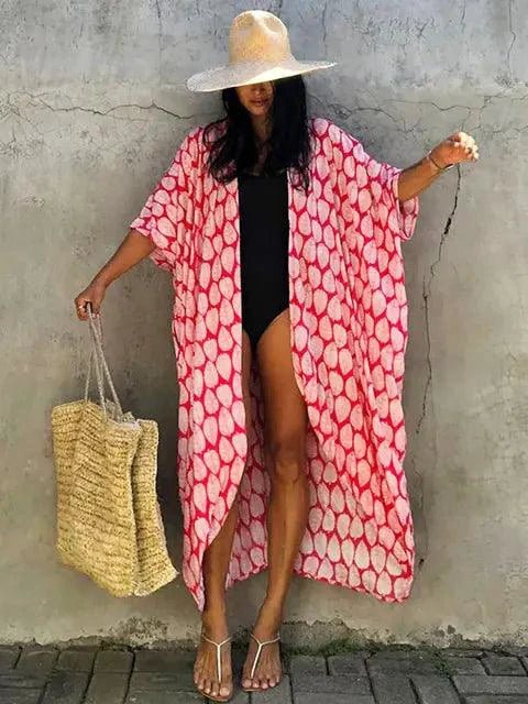 Mandotos Beach Chic Cover-Up featuring lightweight, stylish fabric perfect for sun-kissed beach adventures and effortless summer style.
