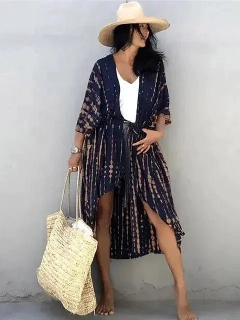 Mandotos Beach Chic Cover-Up with lightweight, flowy fabric perfect for sun-kissed beach outings and effortless summer style.