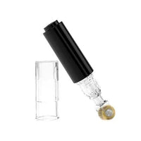Mandotos Beard and Lip Enhancing Roller with ergonomic handle and roller balls for improving facial hair and lip skin appearance.