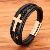 Mandotos bonded love leather bracelet with adjustable strap and metal clasp, featuring engraved heart design for a stylish accessory.