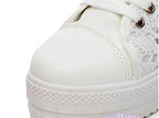 Mandotos women's canvas shoes, Xia Daddy style, featuring casual design and comfortable fit, shown in a stylish side view.